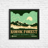 Korok National Park - Posters & Prints