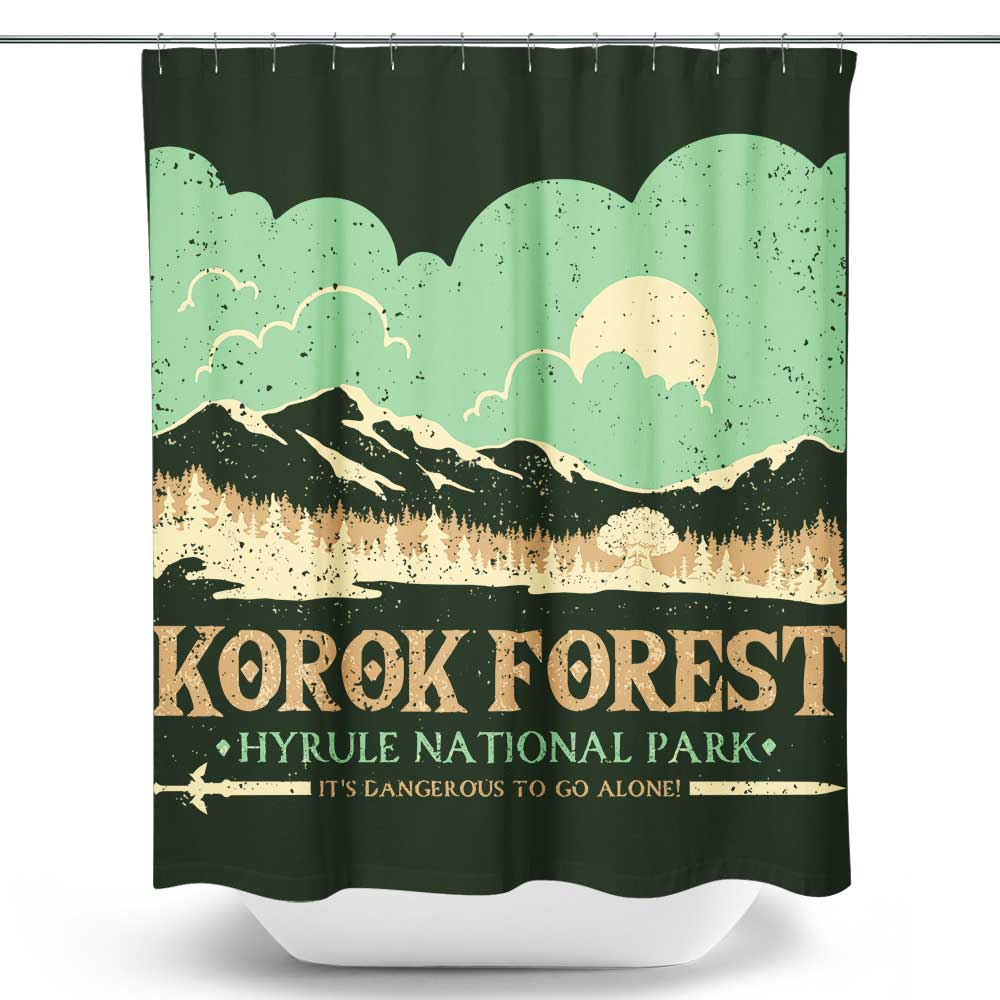 Korok National Park - Shower Curtain