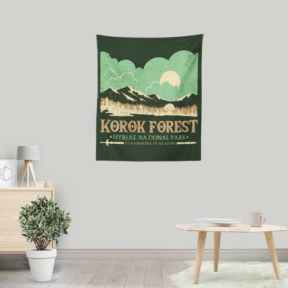 Korok National Park - Wall Tapestry