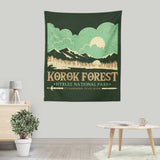 Korok National Park - Wall Tapestry