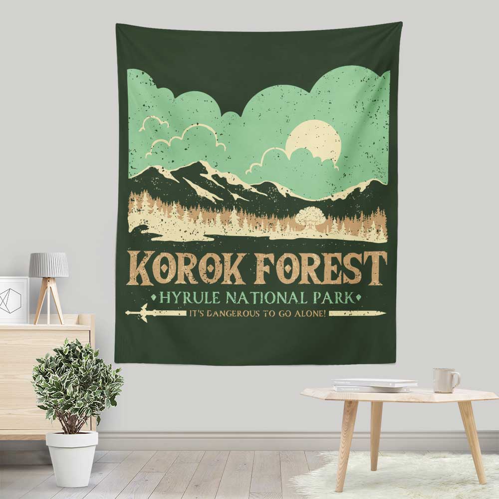 Korok National Park - Wall Tapestry