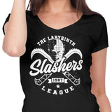 Labyrinth Slashers - Women's V-Neck