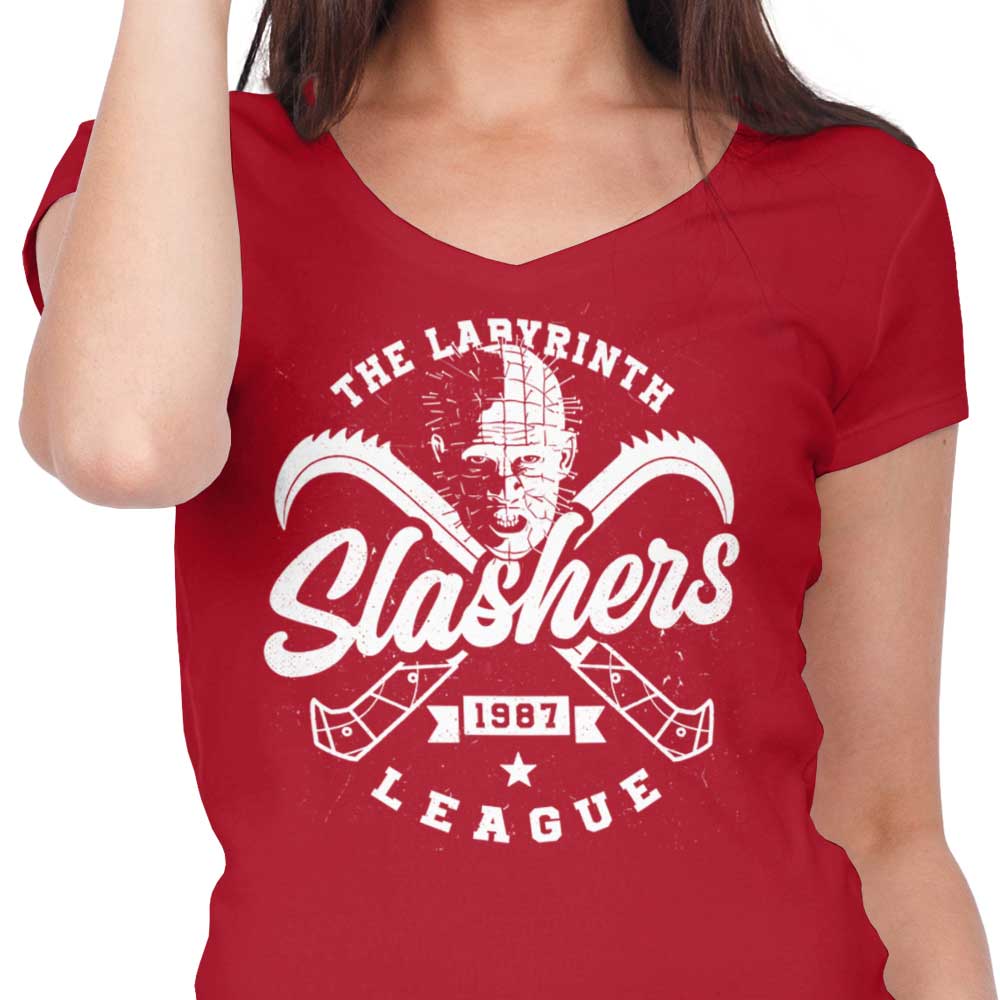 Labyrinth Slashers - Women's V-Neck