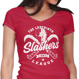 Labyrinth Slashers - Women's V-Neck