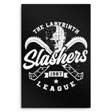 Labyrinth Slashers - Metal Print