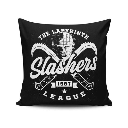 Labyrinth Slashers - Throw Pillow