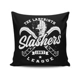 Labyrinth Slashers - Throw Pillow