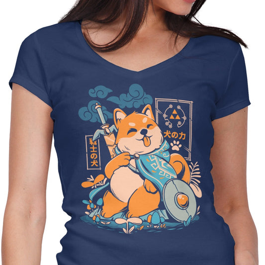 Legend of Dog (Alt) - Women's V-Neck