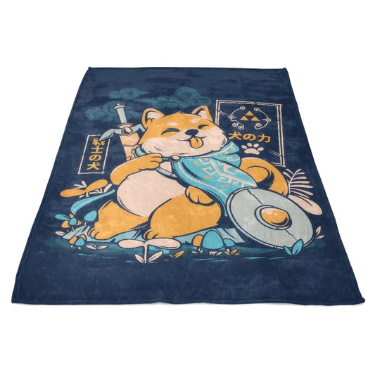 Legend of Dog (Alt) - Fleece Blanket