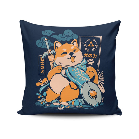 Legend of Dog (Alt) - Throw Pillow