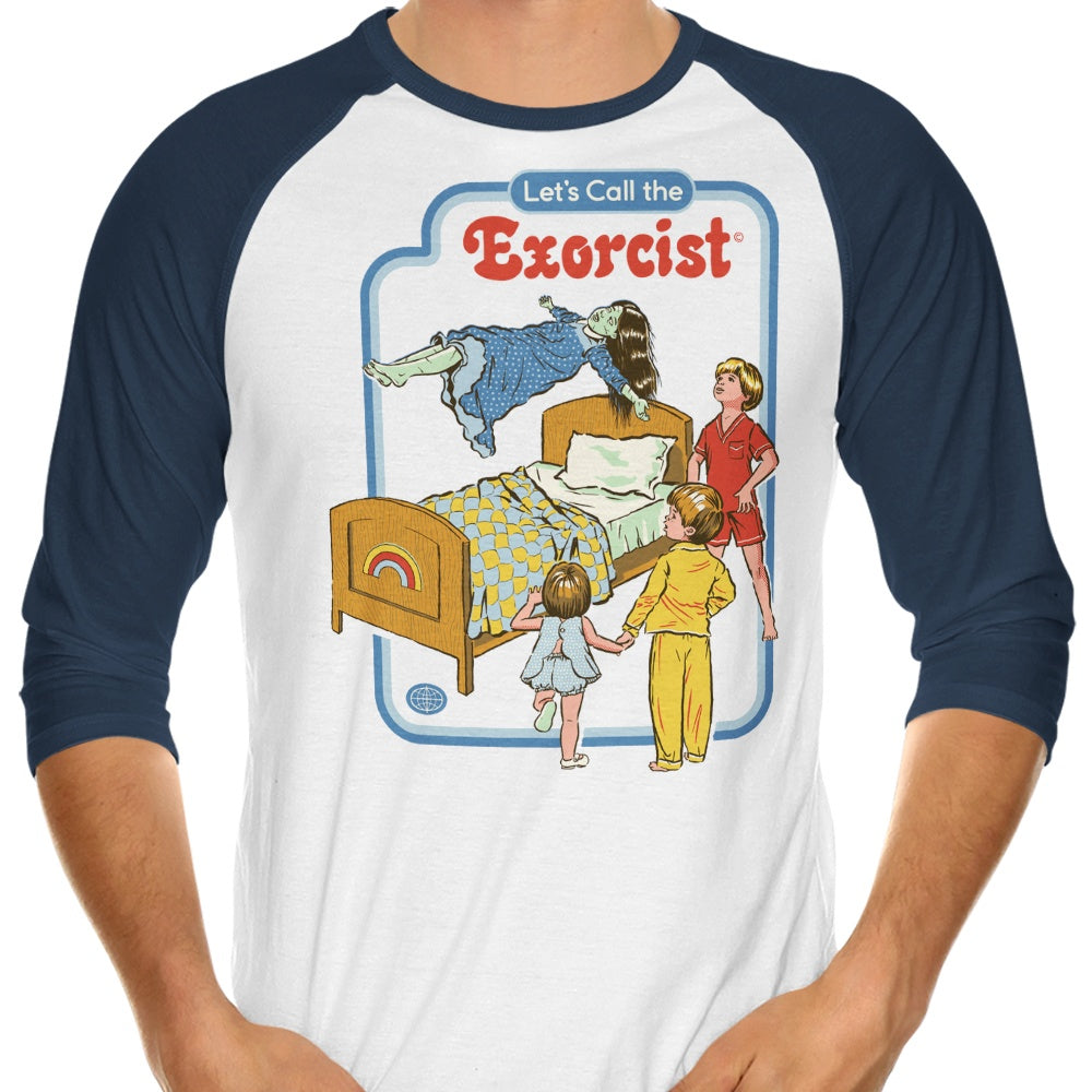 Let's Call the Exorcist - 3/4 Sleeve Raglan T-Shirt