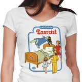 Let's Call the Exorcist - Women's V-Neck