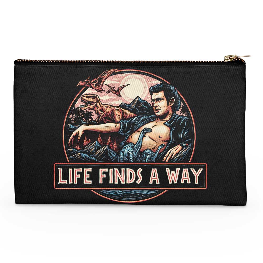 Life Finds a Way - Accessory Pouch