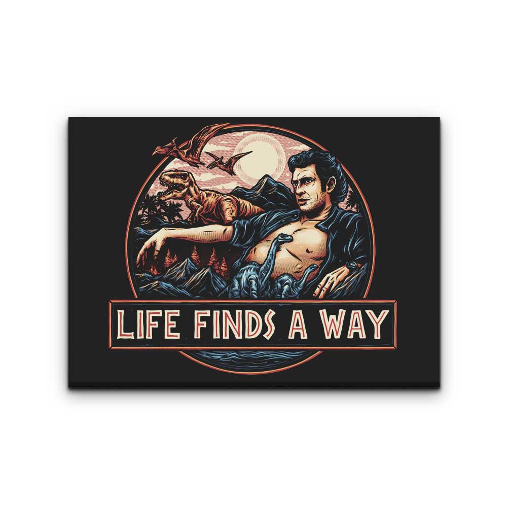 Life Finds a Way - Canvas Print