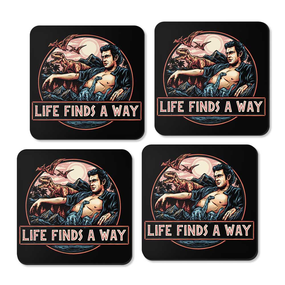 Life Finds a Way - Coasters