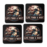 Life Finds a Way - Coasters