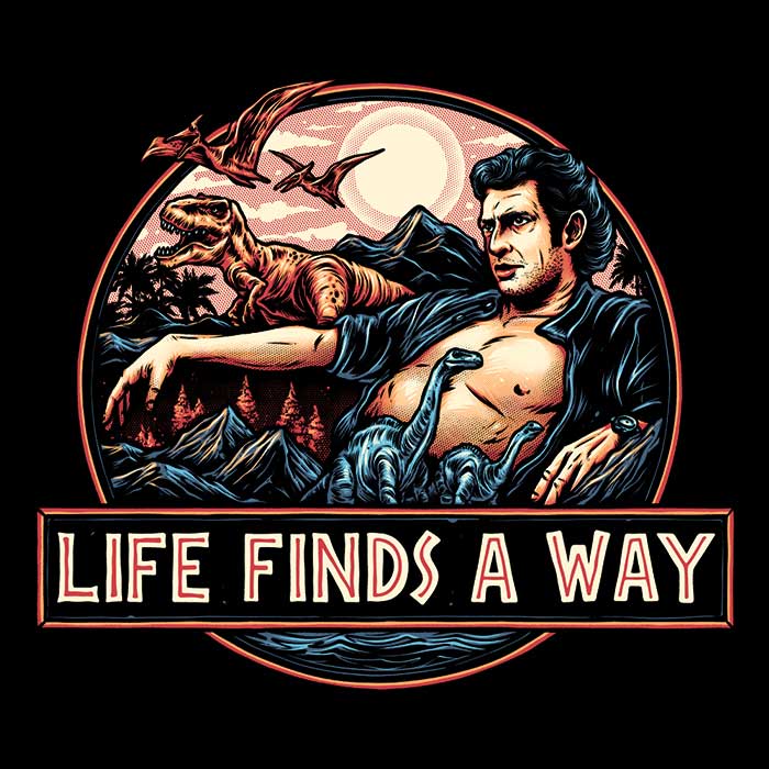 Life Finds a Way - Ringer T-Shirt