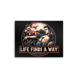 Life Finds a Way - Metal Print