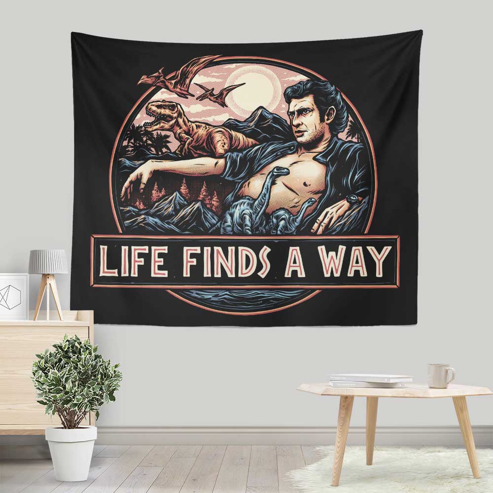 Life Finds a Way - Wall Tapestry