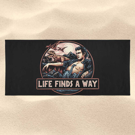 Life Finds a Way - Towel