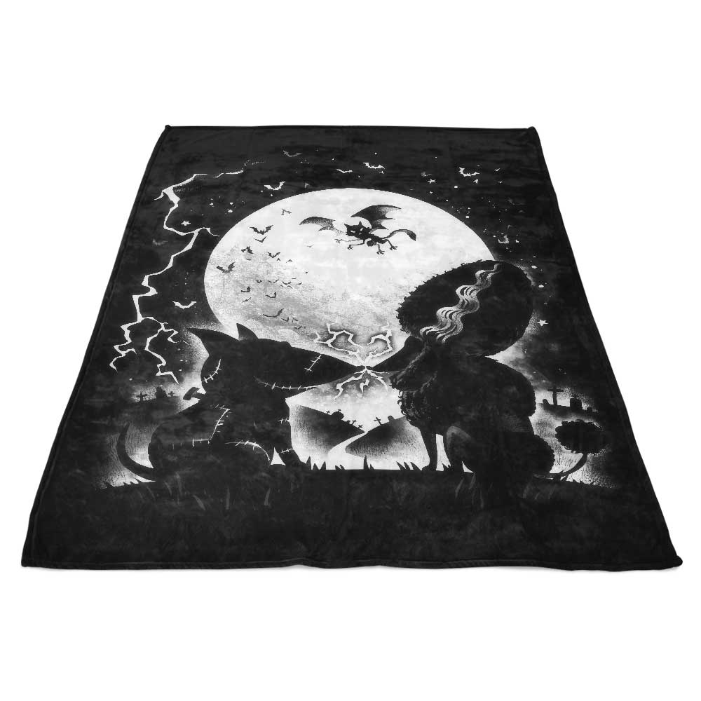 Love at First Spark - Fleece Blanket