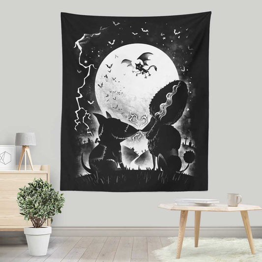 Love at First Spark - Wall Tapestry