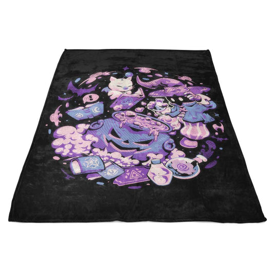 Mage Spell - Fleece Blanket