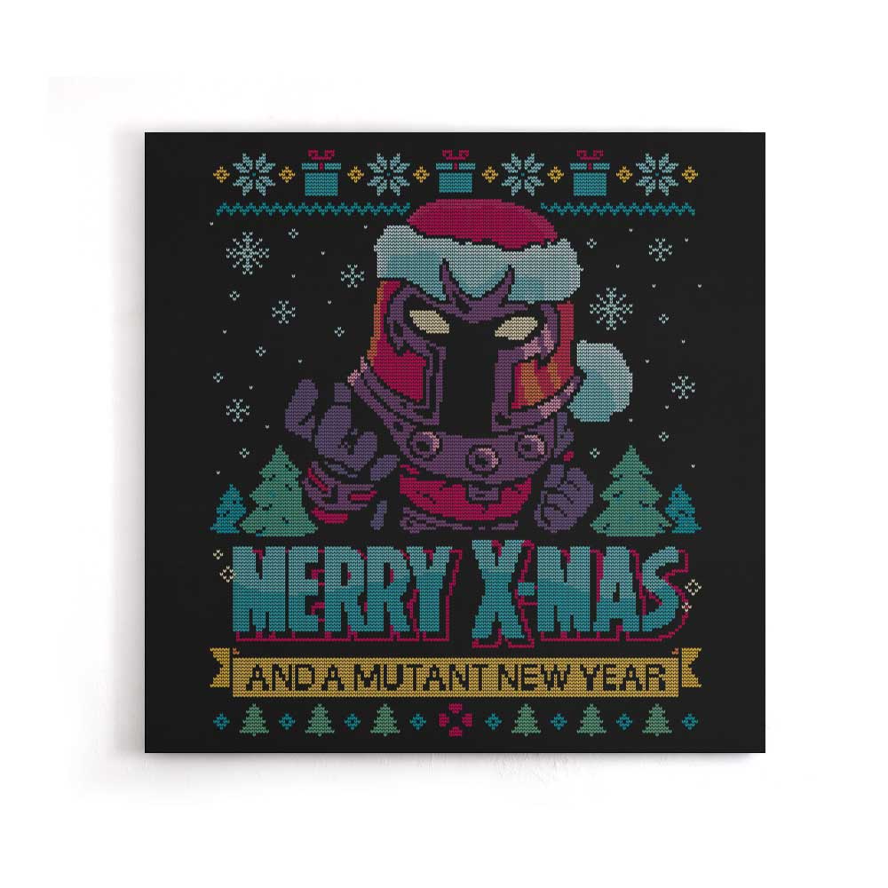 Magnetic Xmas - Canvas Print