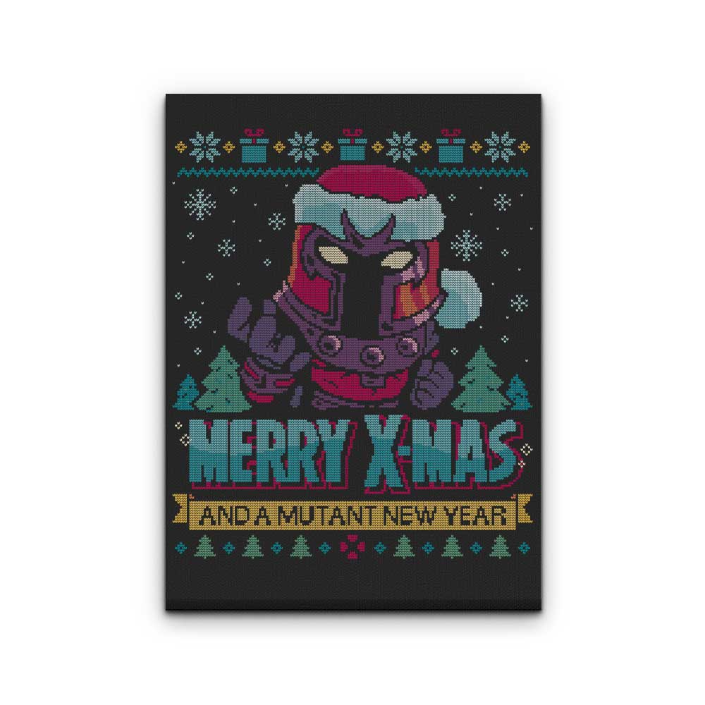 Magnetic Xmas - Canvas Print