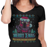 Magnetic Xmas - Women's V-Neck