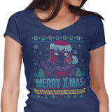 Magnetic Xmas - Women's V-Neck