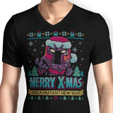 Magnetic Xmas - Men's V-Neck