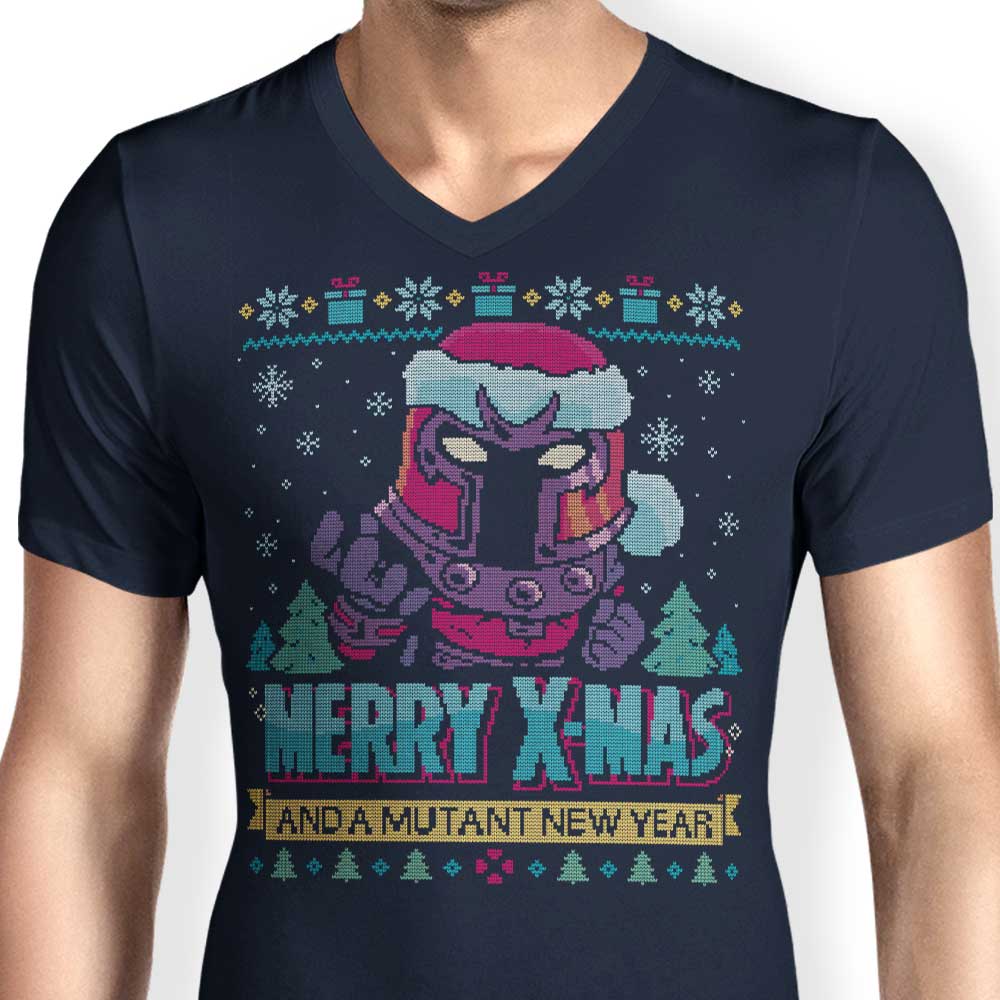 Magnetic Xmas - Men's V-Neck