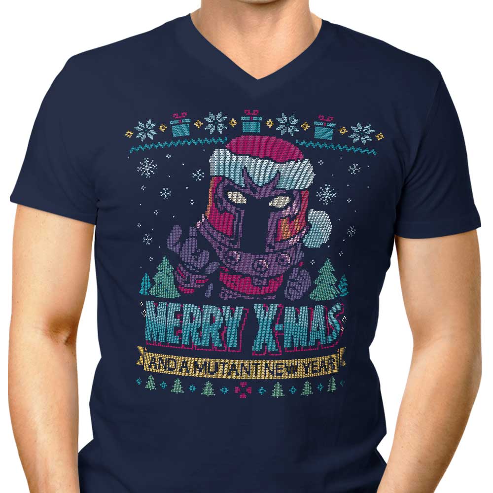 Magnetic Xmas - Men's V-Neck