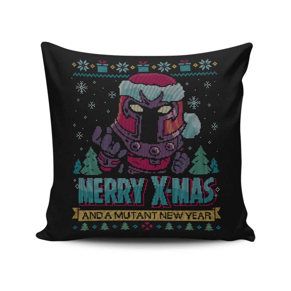 Magnetic Xmas - Throw Pillow