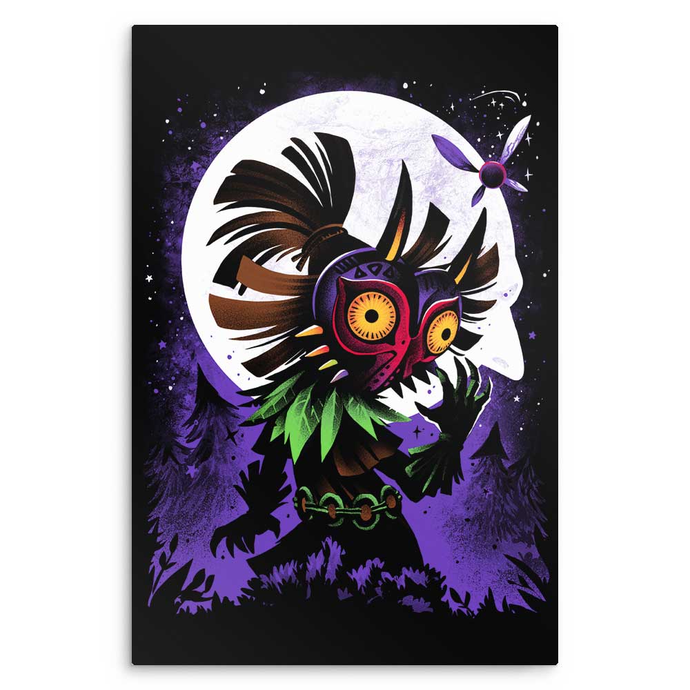 Masked Sorcerer - Metal Print