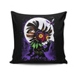 Masked Sorcerer - Throw Pillow