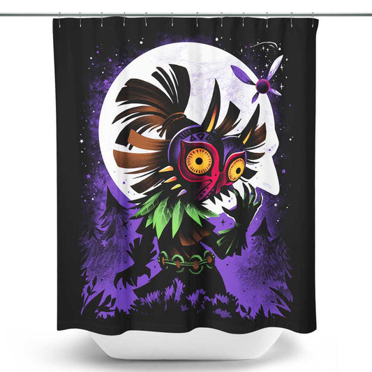 Masked Sorcerer - Shower Curtain