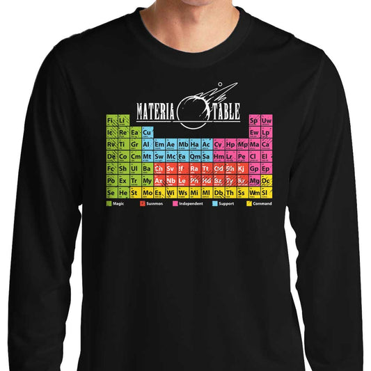 Materia Table - Long Sleeve T-Shirt