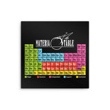 Materia Table - Metal Print