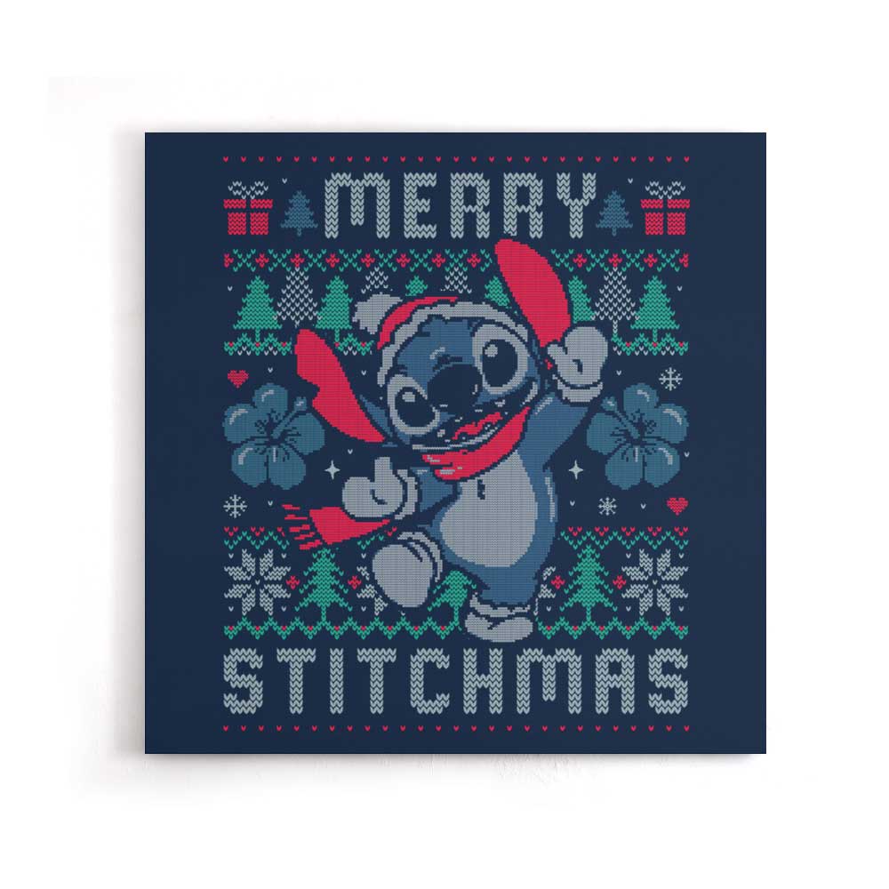 Merry Stitchmas - Canvas Print