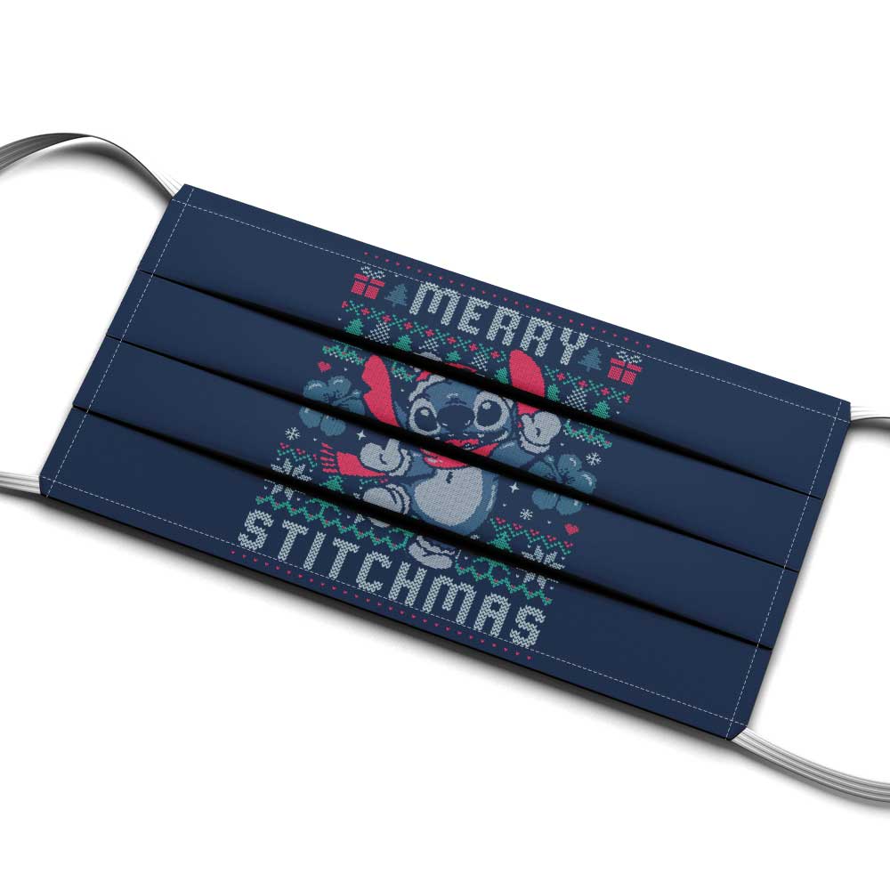 Merry Stitchmas - Face Mask