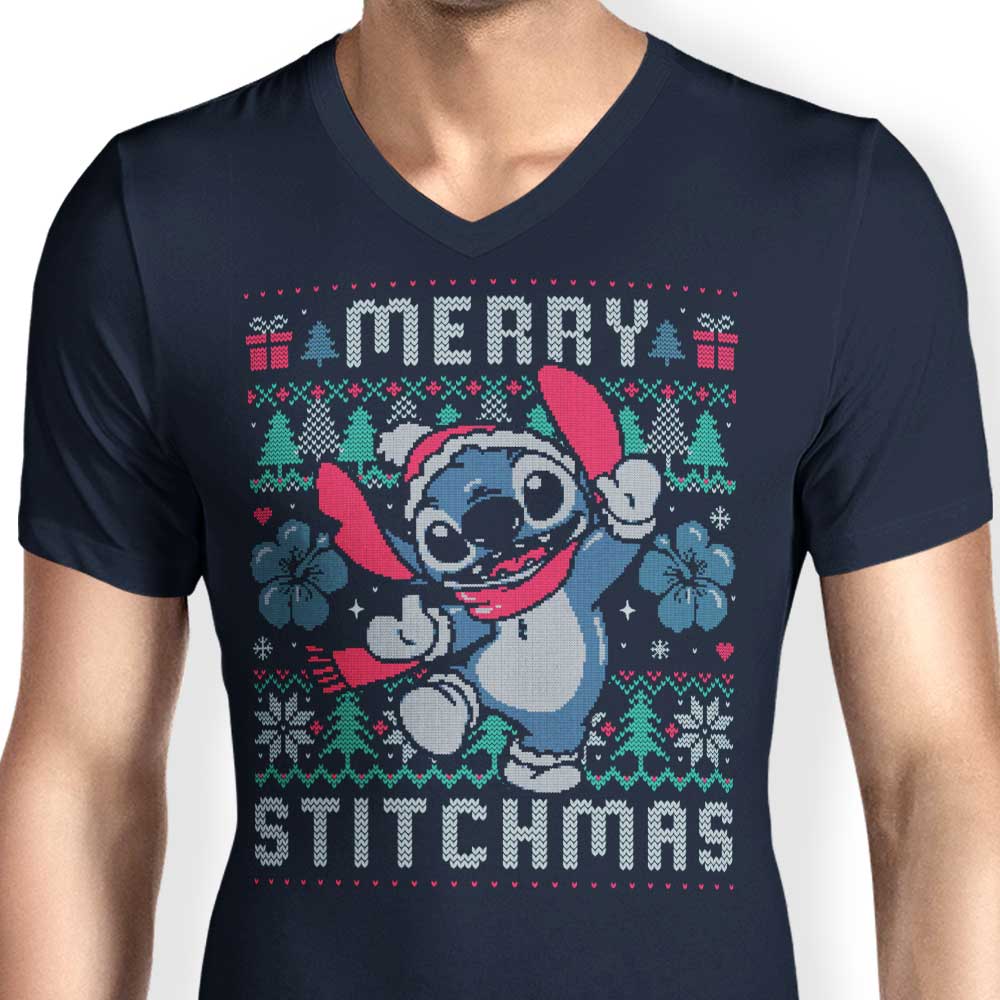 Merry Stitchmas - Men's V-Neck