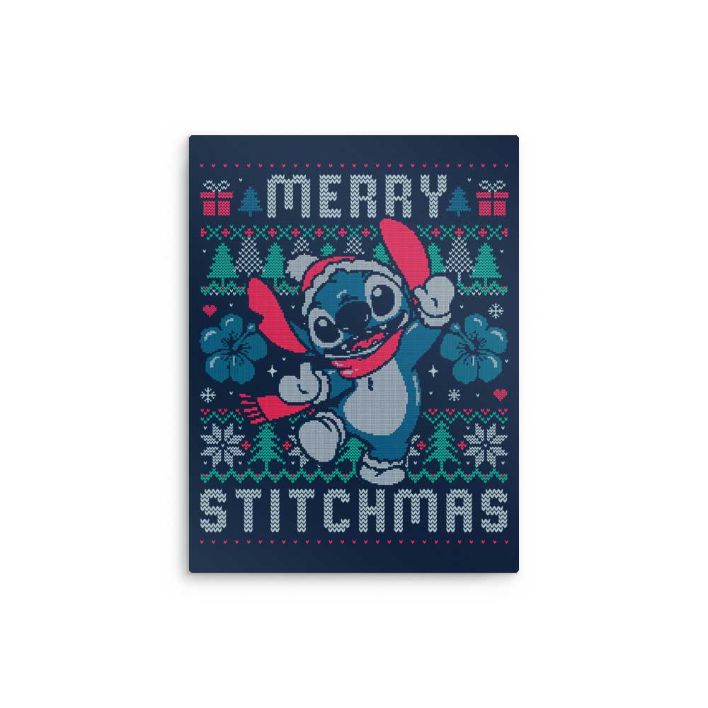 Merry Stitchmas - Metal Print