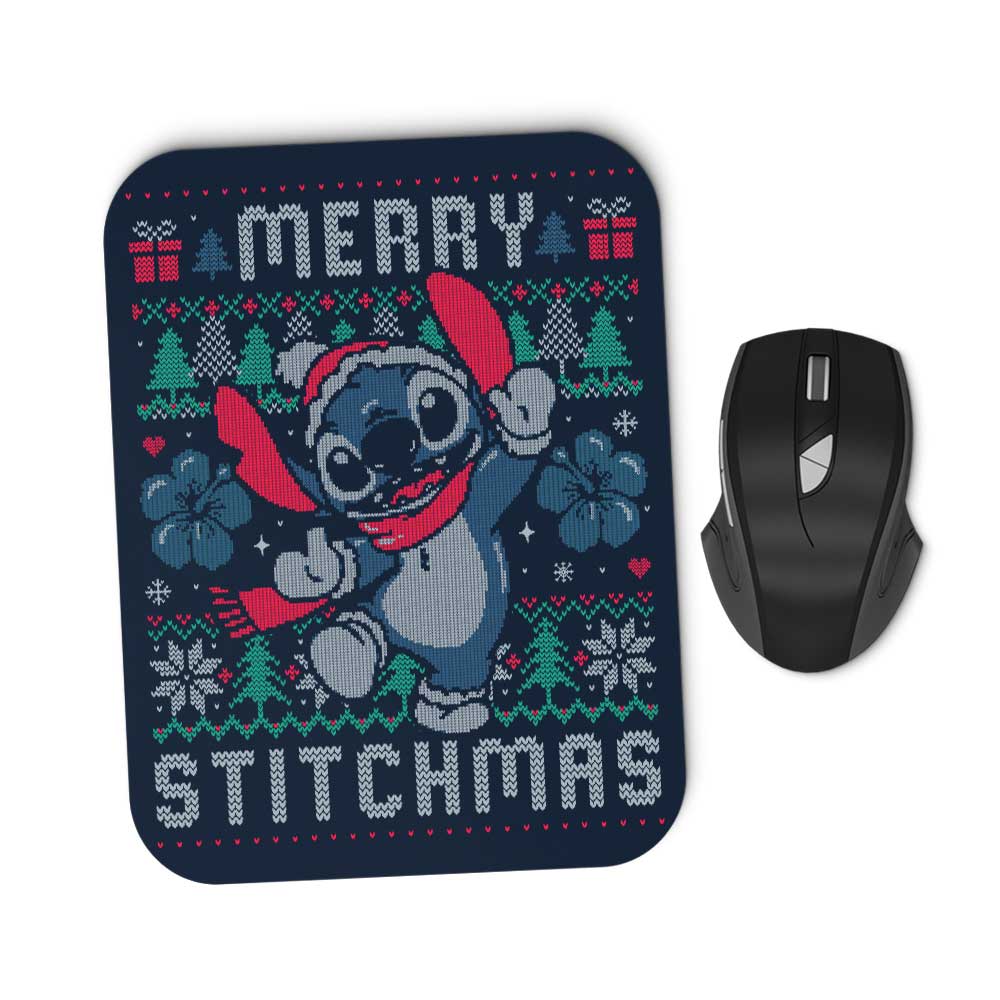 Merry Stitchmas - Mousepad