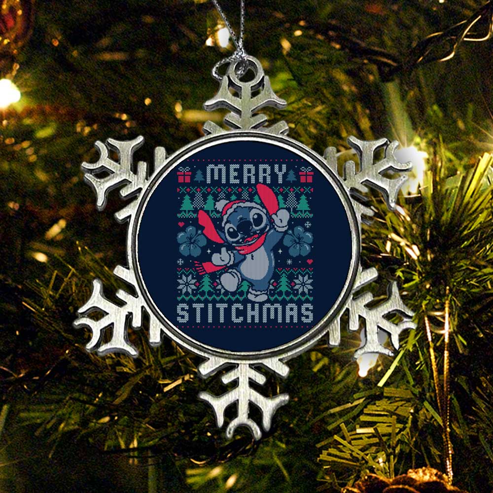 Merry Stitchmas - Ornament