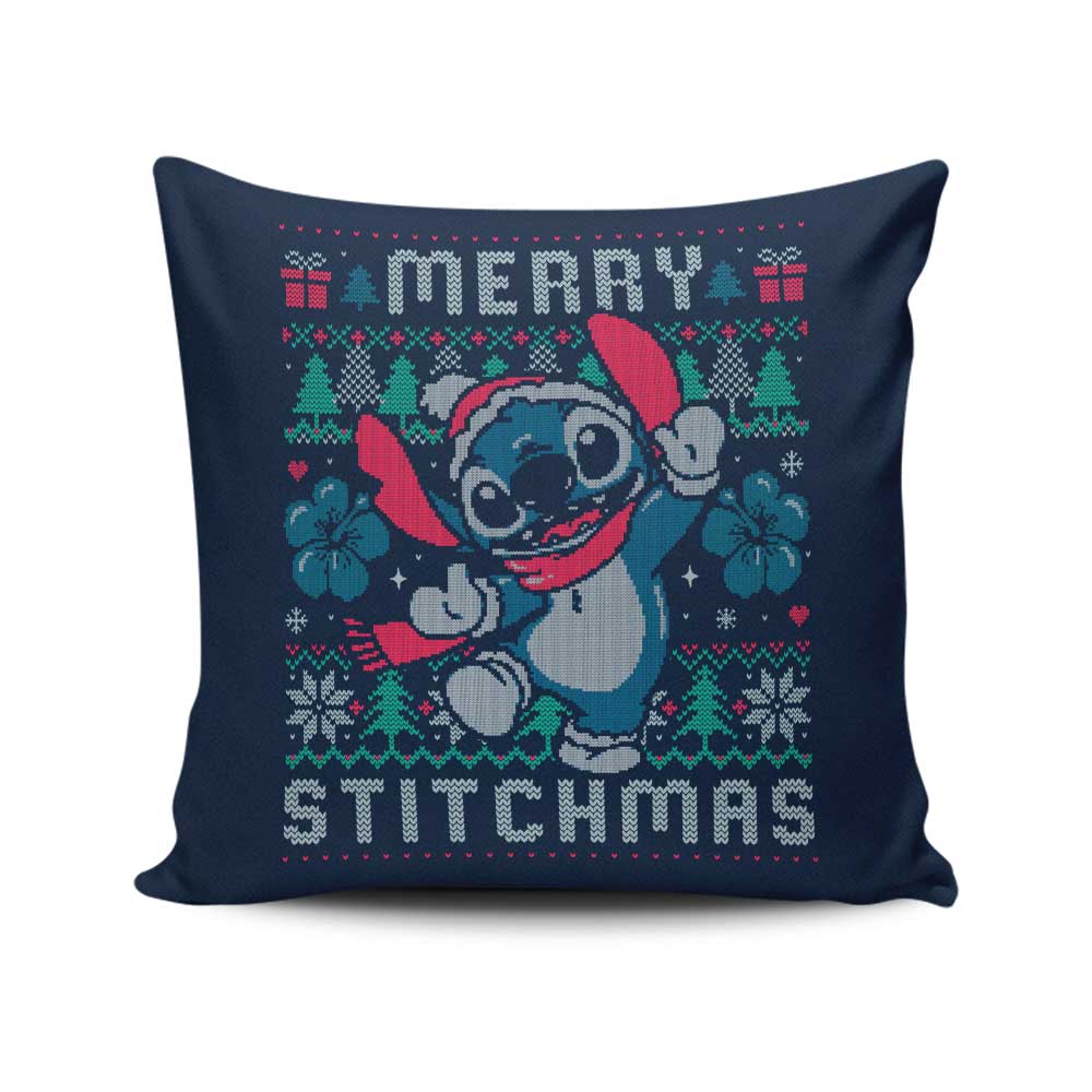 Merry Stitchmas - Throw Pillow