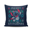 Merry Stitchmas - Throw Pillow