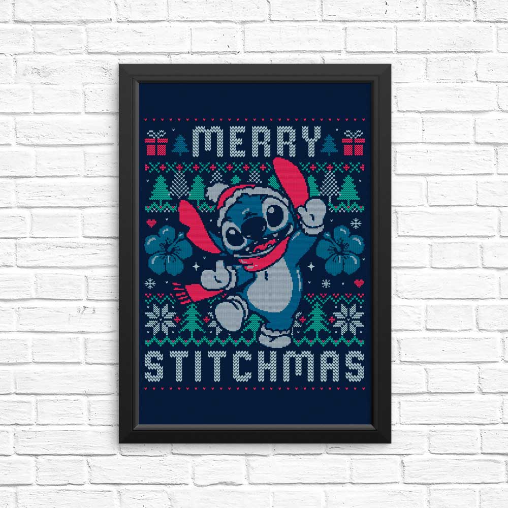 Merry Stitchmas - Posters & Prints