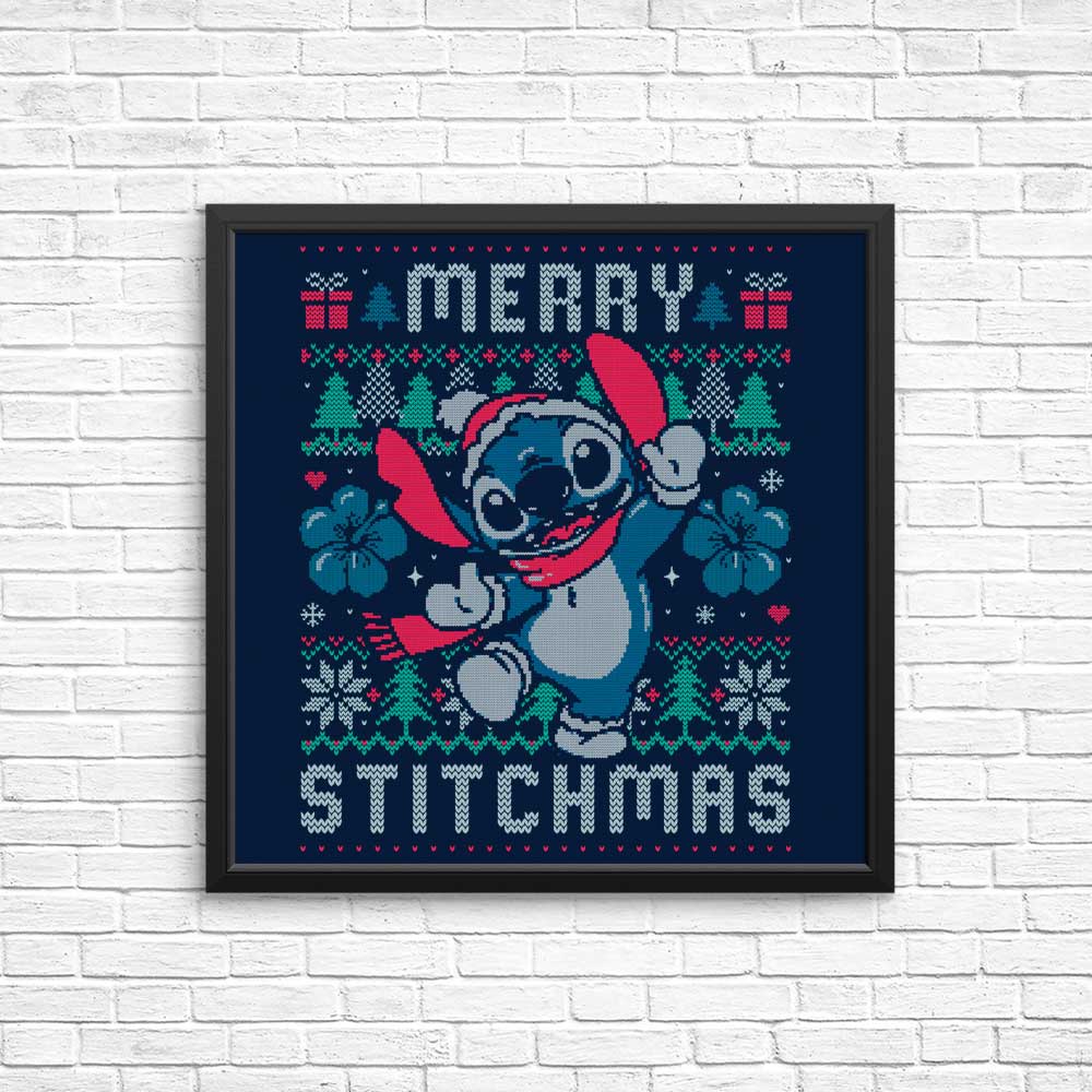 Merry Stitchmas - Posters & Prints